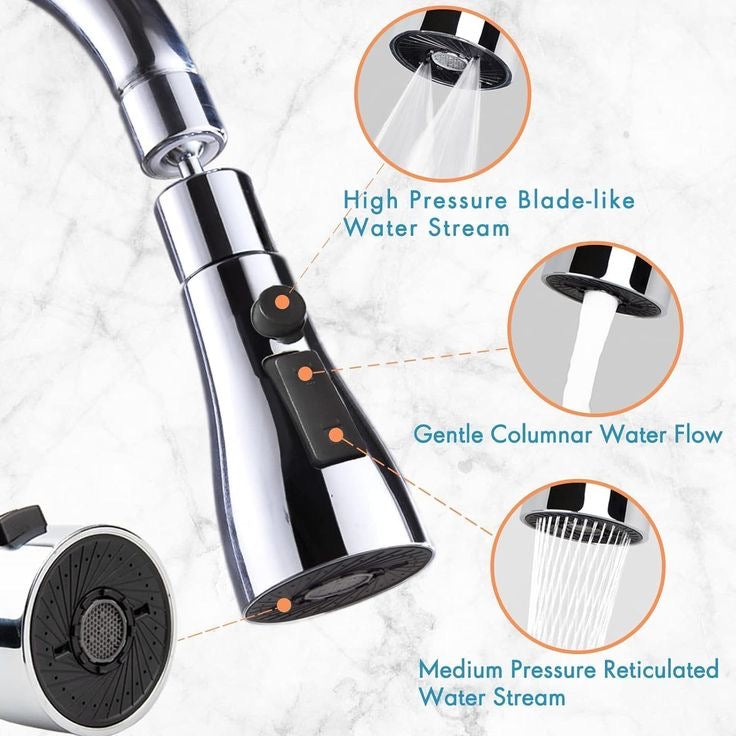 3 Mode Kitchen Sink Faucet